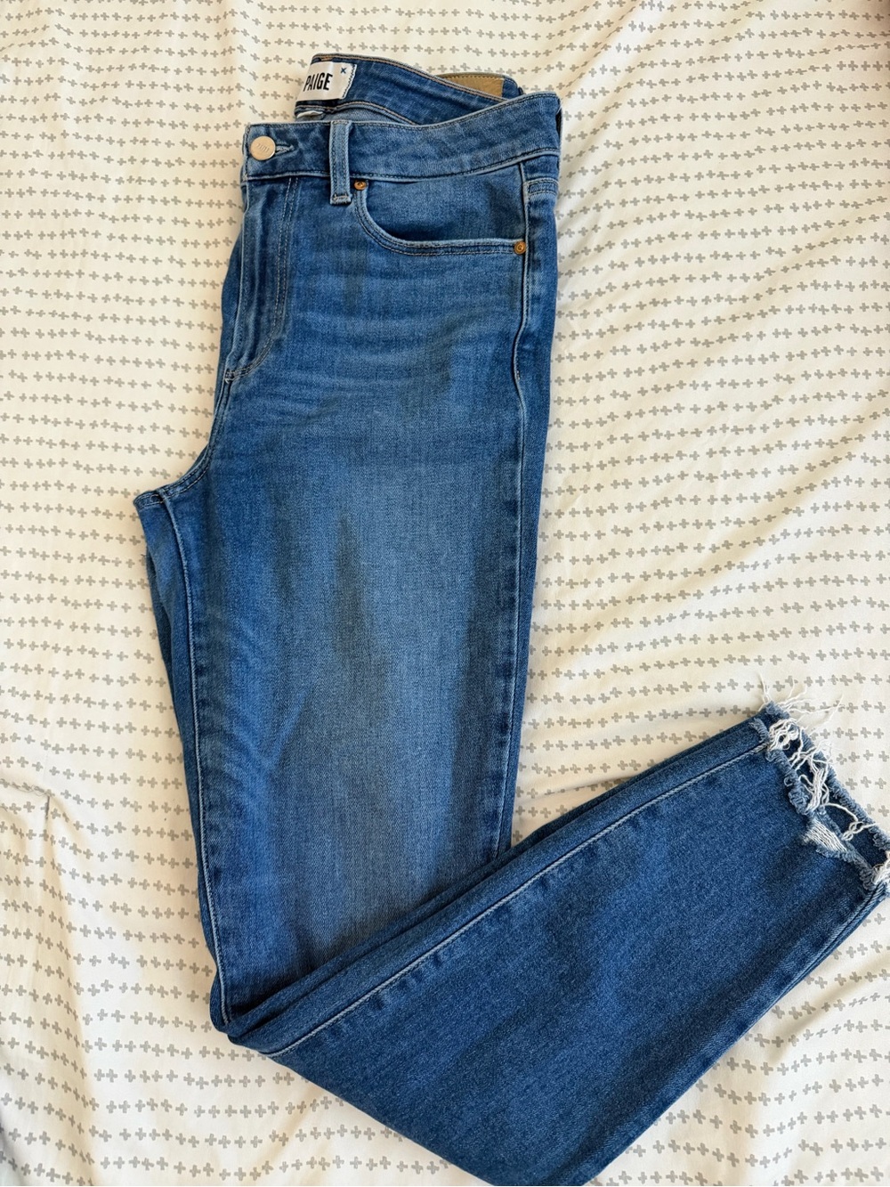 Paige Women’s Jeans in Medium Blue
